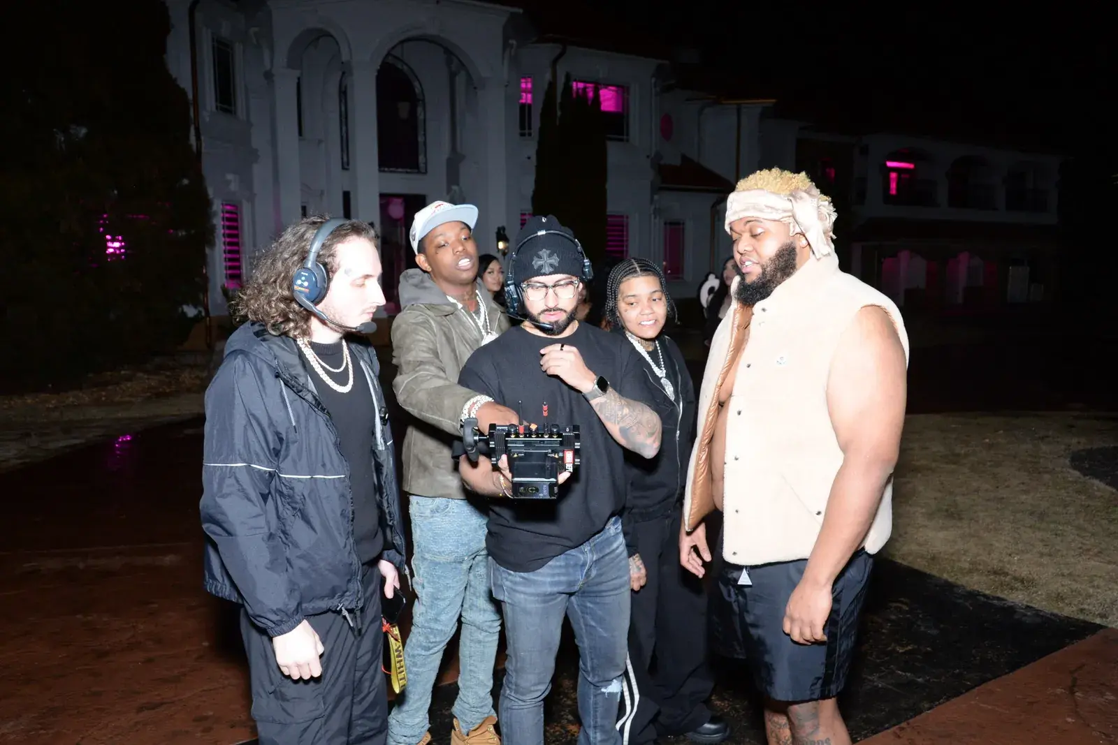 Production still from Druski, Yung Bleu × Young M.A — Coulda Been Love