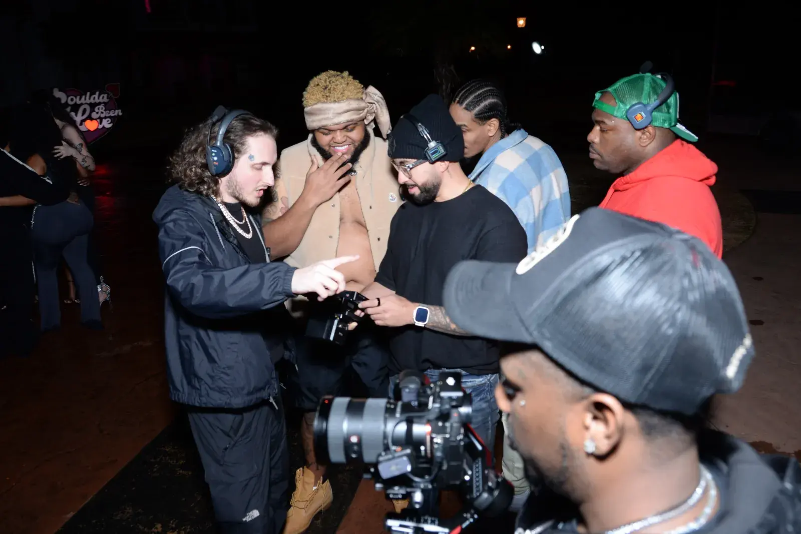 Production still from Druski, Yung Bleu × Young M.A — Coulda Been Love