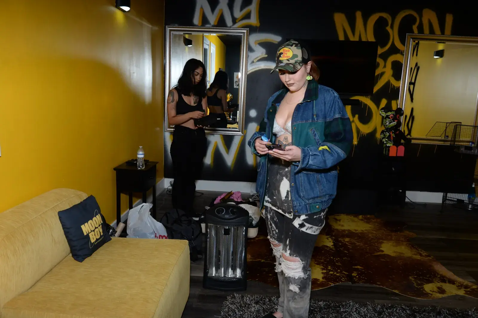 Production still from Druski, Yung Bleu × Young M.A — Coulda Been Love